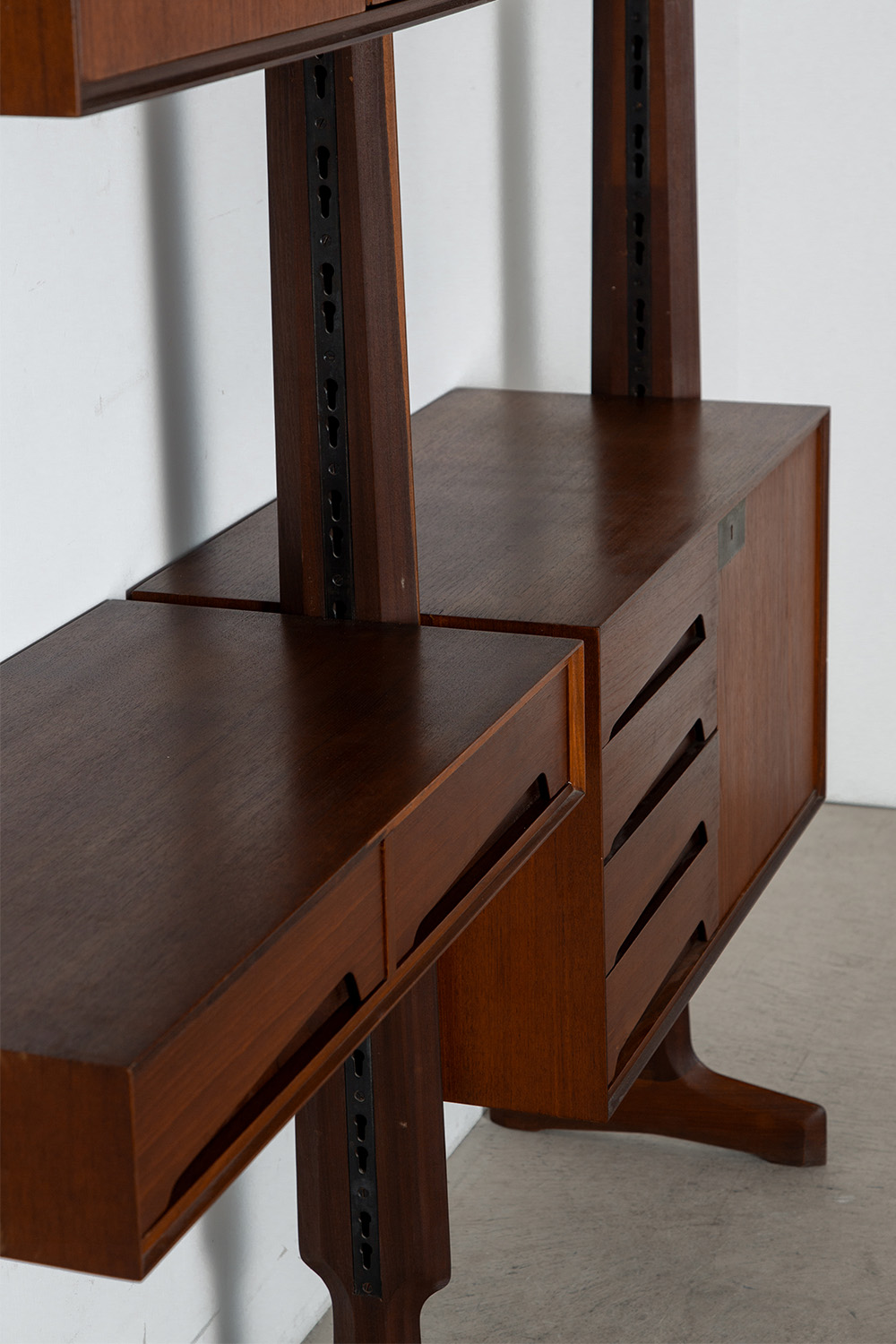 System Cabinet in Wood and Steel