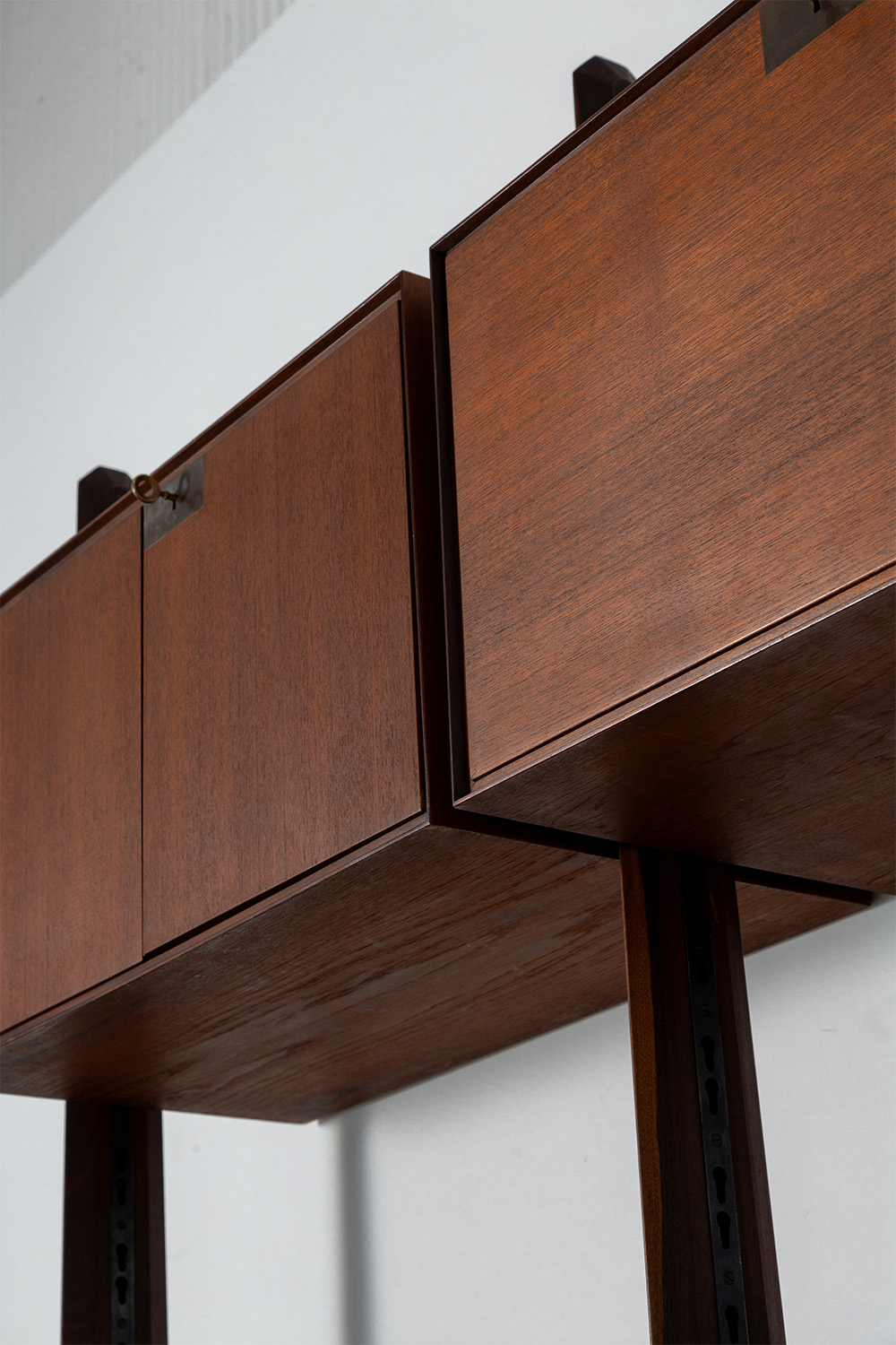 System Cabinet in Wood and Steel