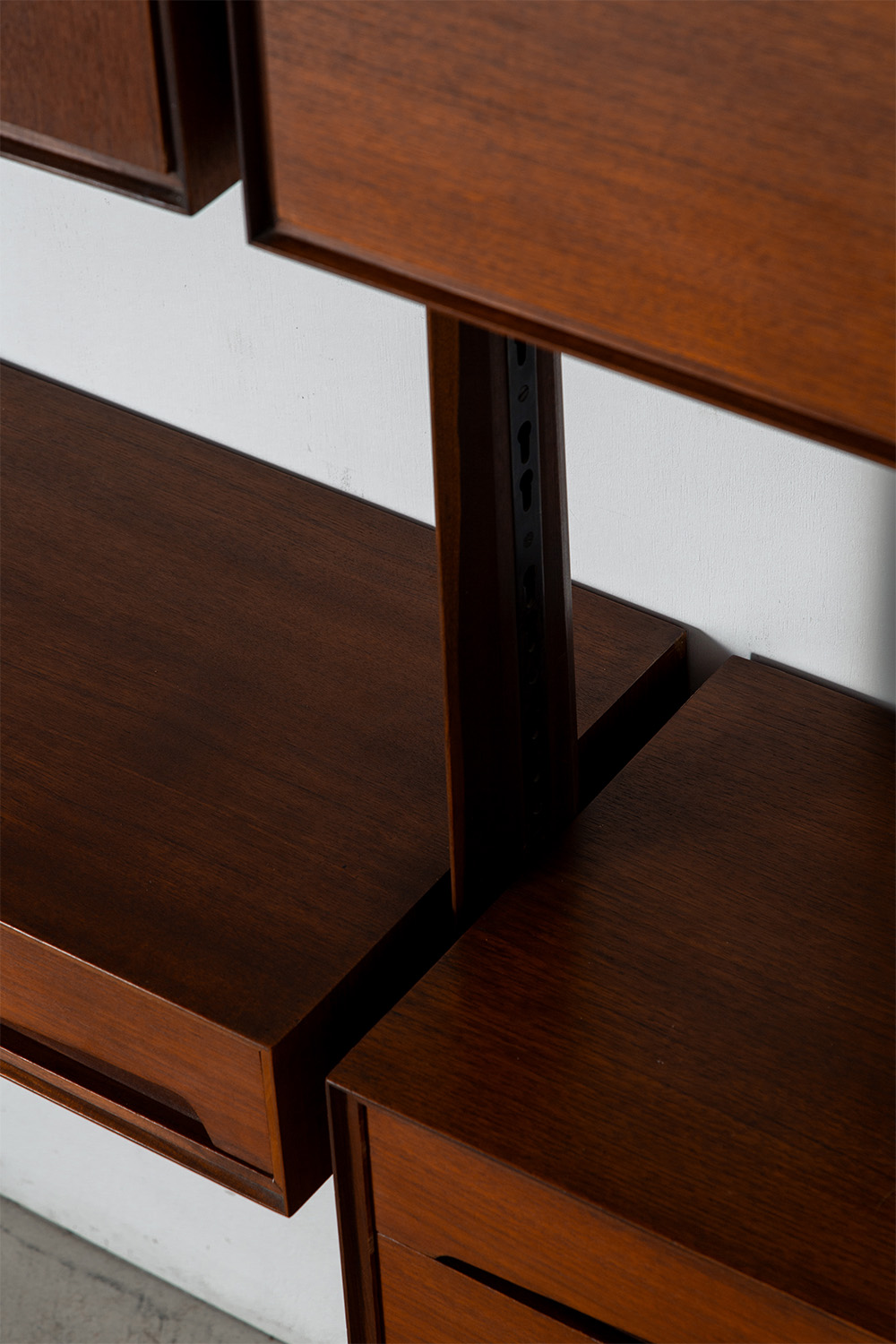System Cabinet in Wood and Steel