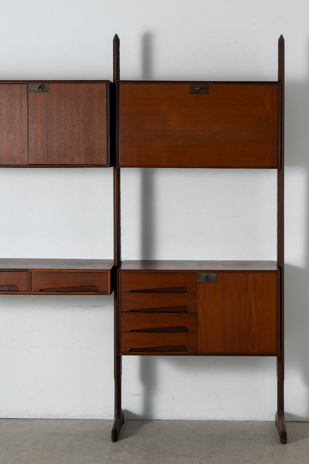 System Cabinet in Wood and Steel