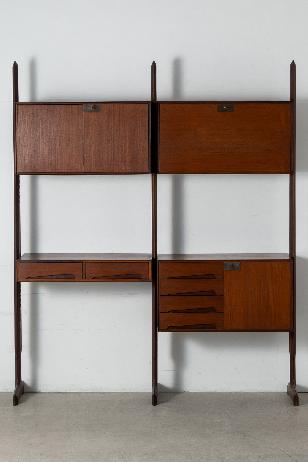 System Cabinet in Wood and Steel