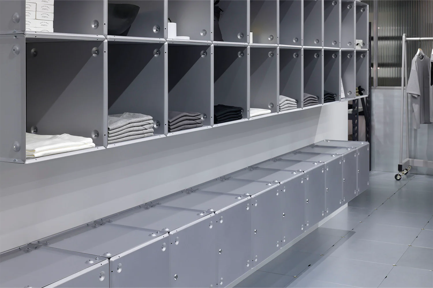 Box Storage System,Elio Martinelli,エリオ・マルティネッリ,清澄白河,Antique,Vintage,Interior Design,topso,stoop,アンティーク,ビンテージ,ヴィンテージ,家具,雑貨,インテリア,店舗什器,設計,インテリアデザイン,内装,什器,店舗設計,ギャラリー,デザイナーズ家具,ショールーム,ストレージ,BOX,