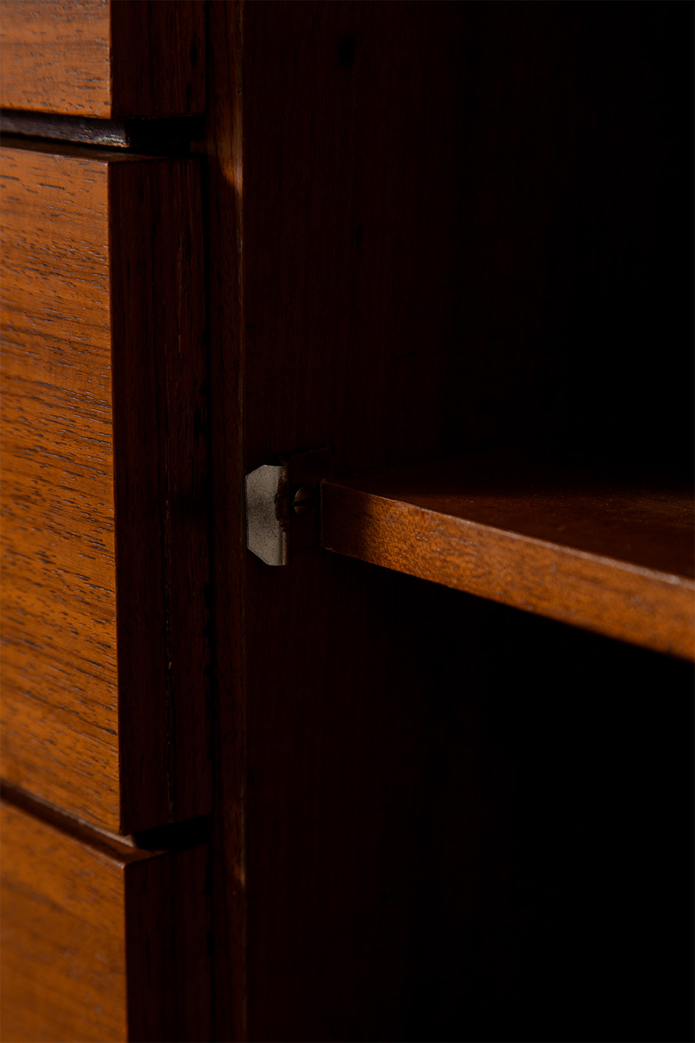 Sideboard in Wood and Aluminum
