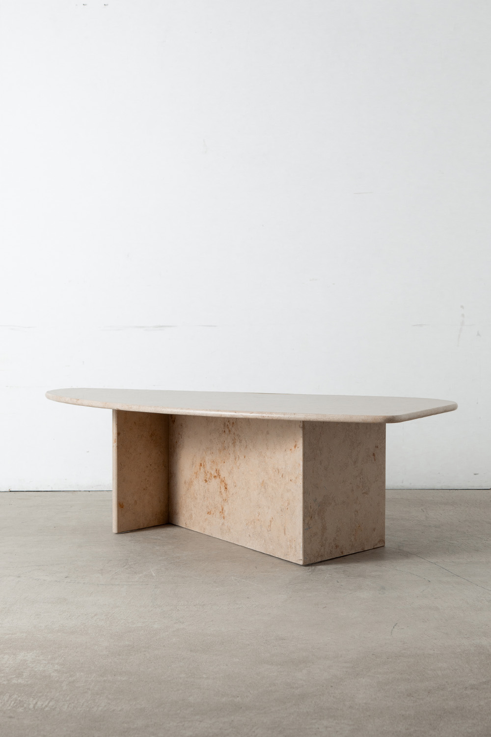 Coffee Table in Travertine