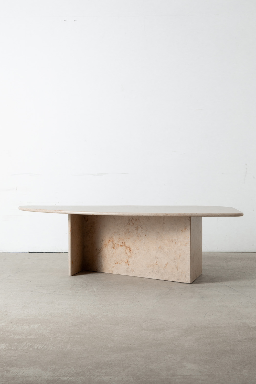 Coffee Table in Travertine