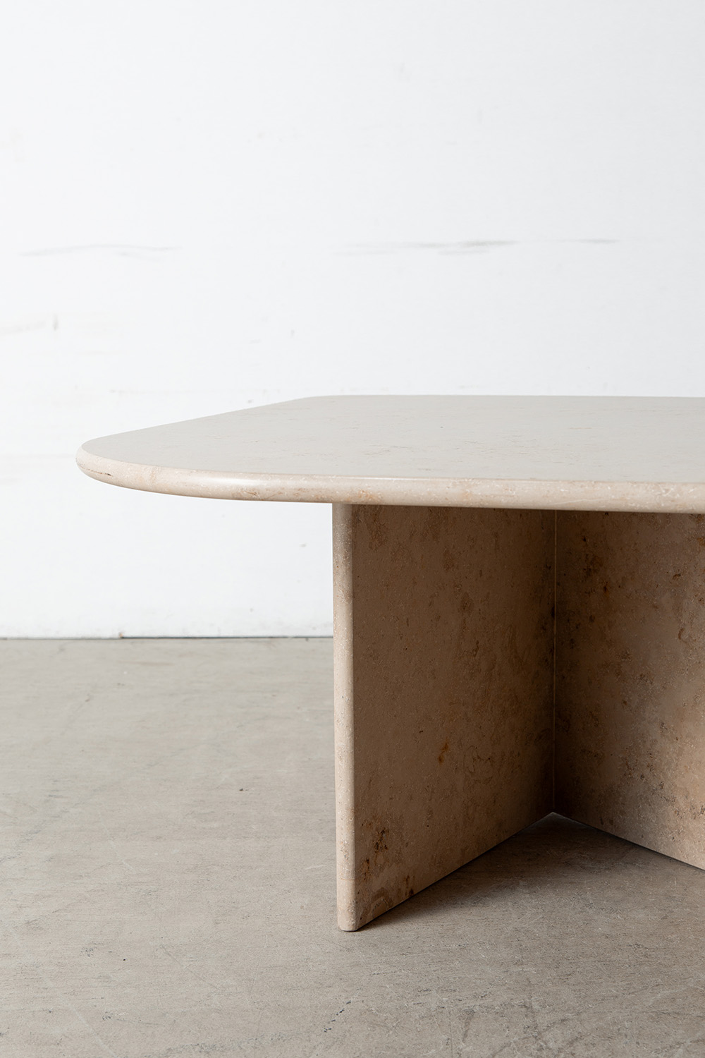 Coffee Table in Travertine