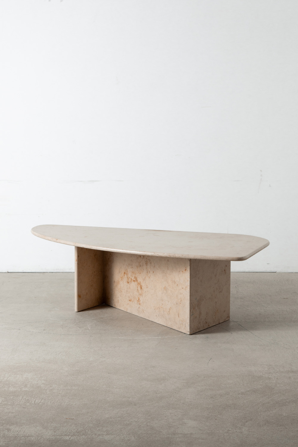 Coffee Table in Travertine