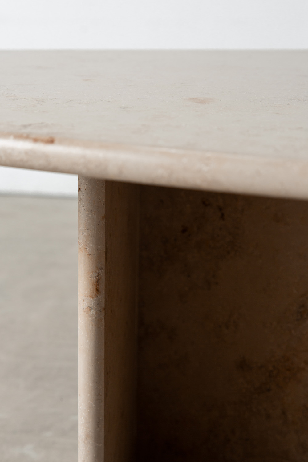 Coffee Table in Travertine
