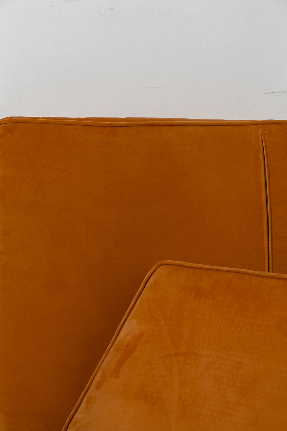 Lounge Chair in Fabric and Steel