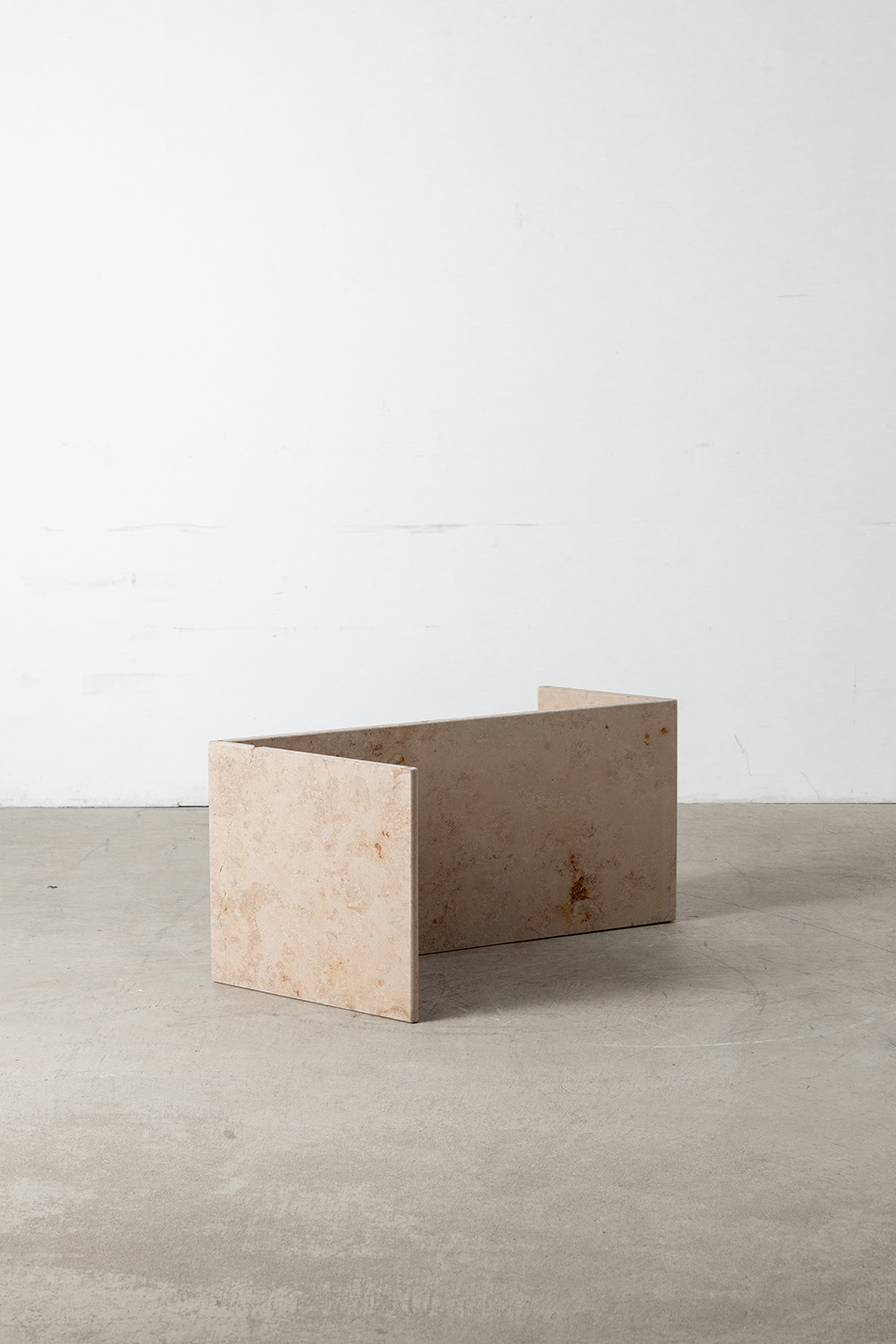 Coffee Table in Travertine