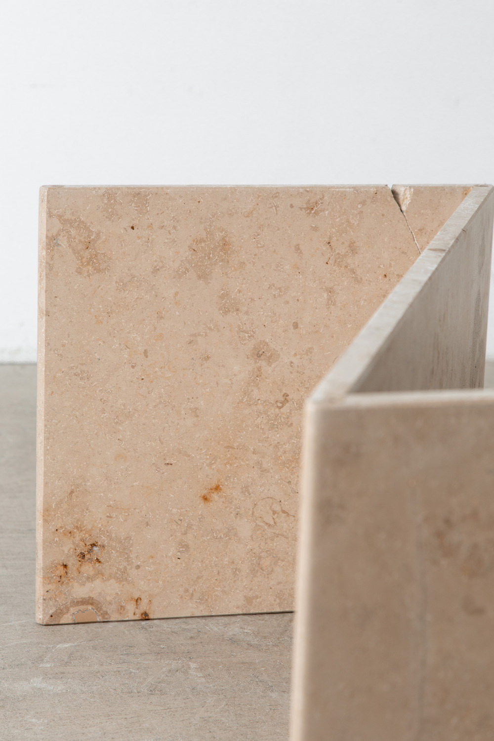 Coffee Table in Travertine
