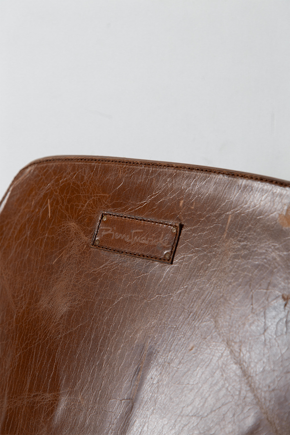 ‘Amsterdam’ Chair by Pierre Guariche for Stainer in Brown