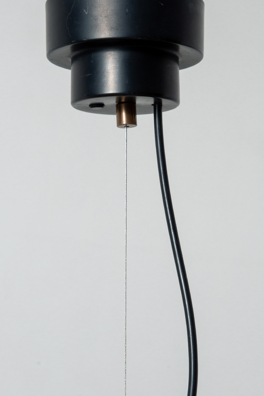 ‘1187’ Pendant Lamp by Gaetano Sciolari for Stilnovo in Glass , Steel and Brass