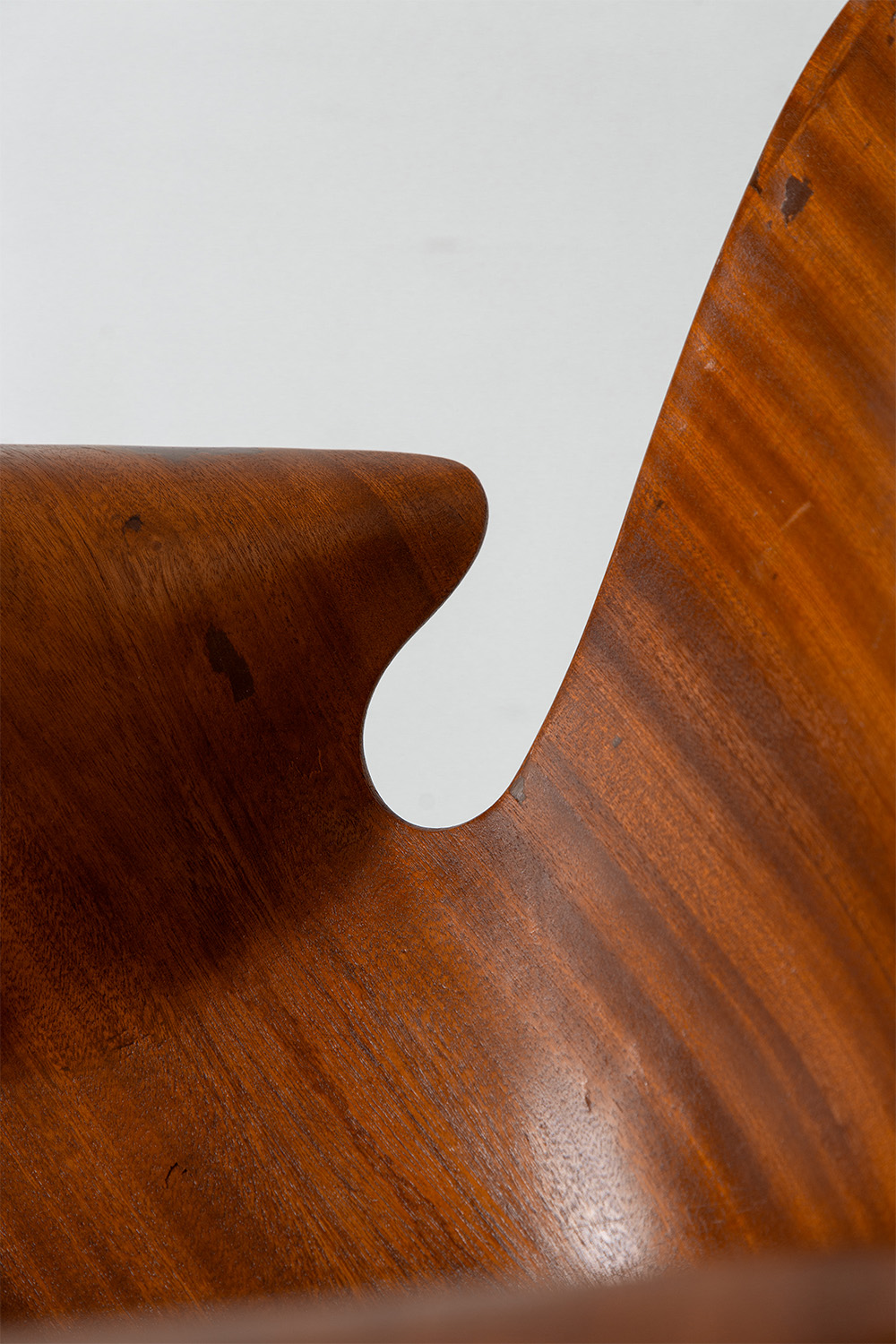 ‘Medea’ Armrest Chair by Vittorio Nobili for Tagliabue F.lli in Plywood and Steel