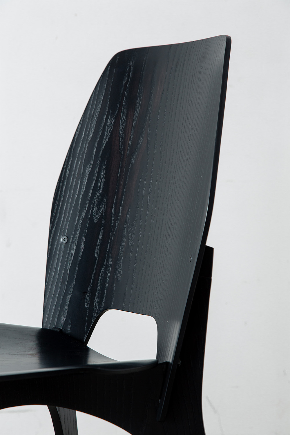 ‘S3’ Disassemblable Chair by Eugenio Gerli for Tecno in Plywood
