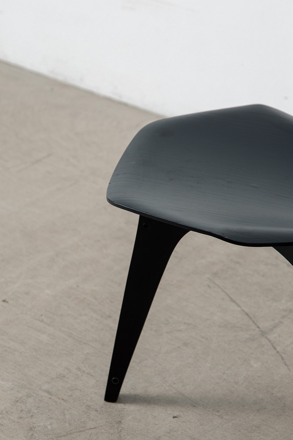 ‘S3’ Disassemblable Chair by Eugenio Gerli for Tecno in Plywood
