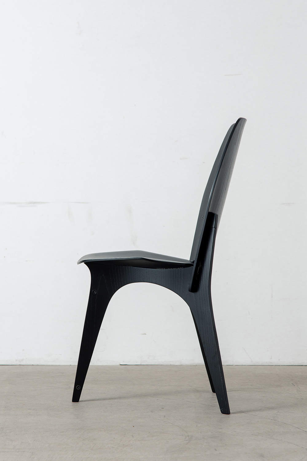 ‘S3’ Disassemblable Chair by Eugenio Gerli for Tecno in Plywood