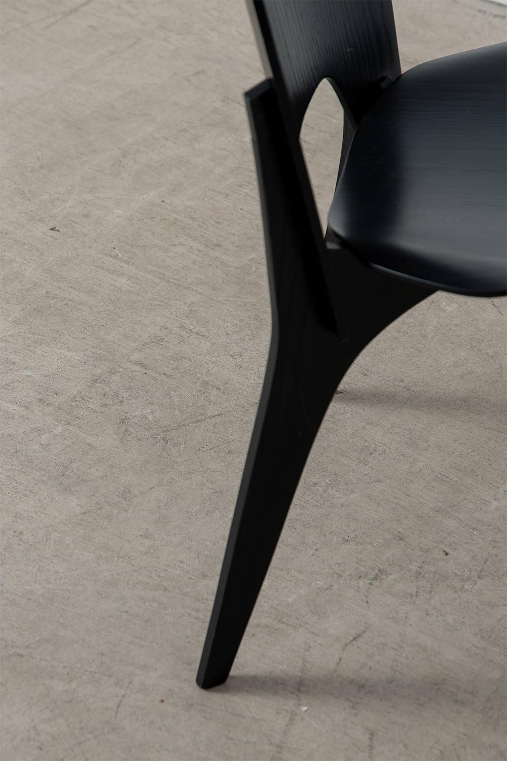 ‘S3’ Disassemblable Chair by Eugenio Gerli for Tecno in Plywood