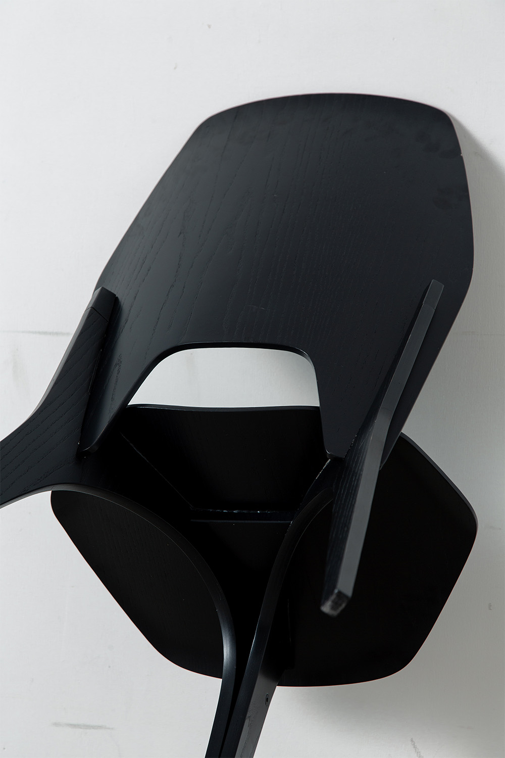 ‘S3’ Disassemblable Chair by Eugenio Gerli for Tecno in Plywood