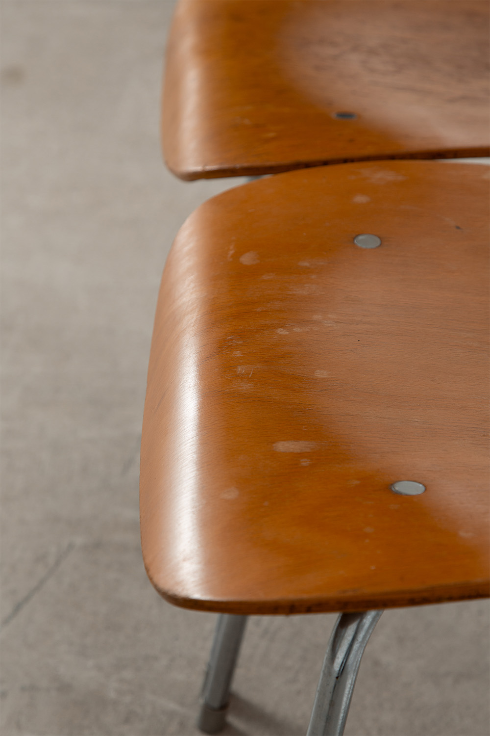 ‘SE 68’ Chair by Egon Eiermann for Wilde + Spieth in Wood and Steel