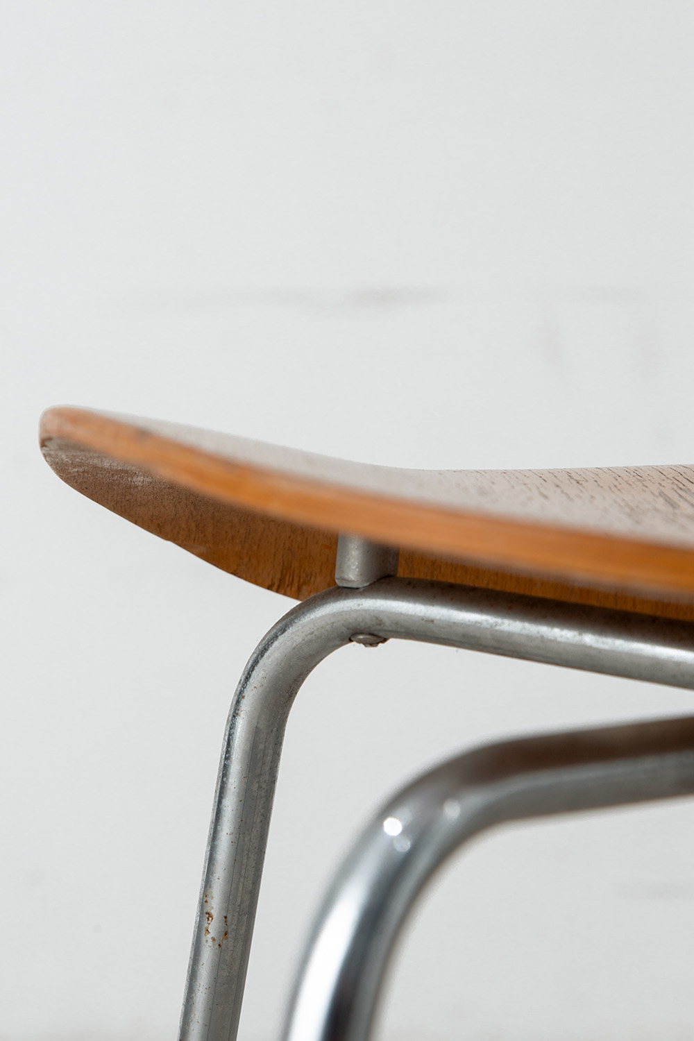 ‘SE 68’ Chair by Egon Eiermann for Wilde + Spieth in Wood and Steel