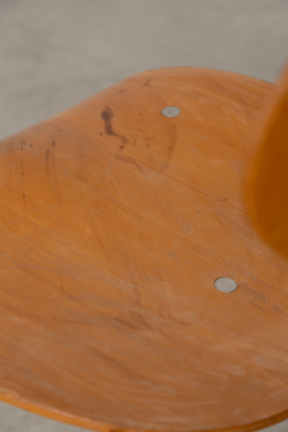 ‘SE 68’ Stacking Chair by Egon Eiermann for Wilde + Spieth in Wood and Steel