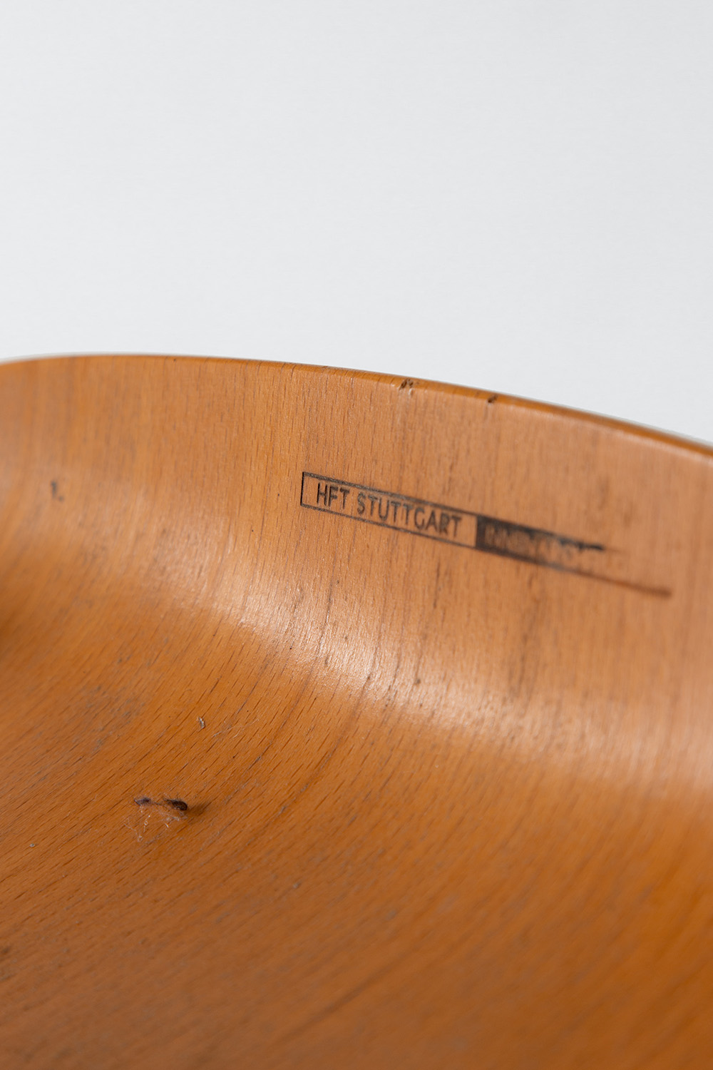 ‘SE 68’ Stacking Chair by Egon Eiermann for Wilde + Spieth in Wood and Steel