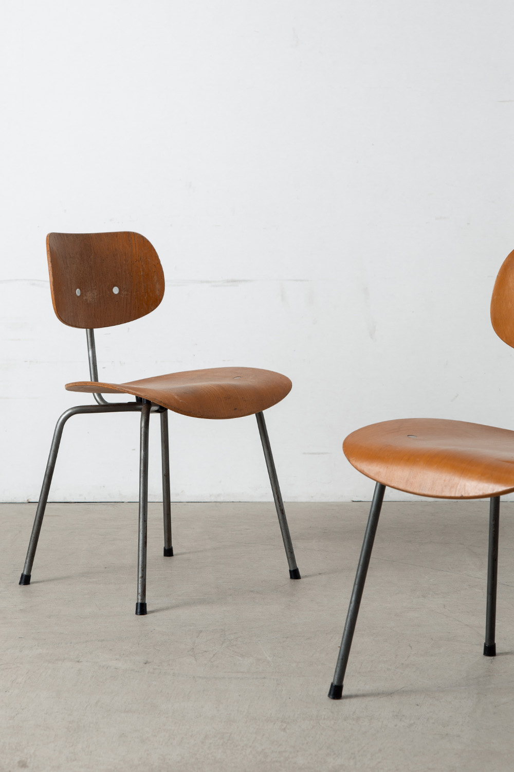 ‘SE 68’ Chair by Egon Eiermann for Wilde + Spieth in Wood and Steel