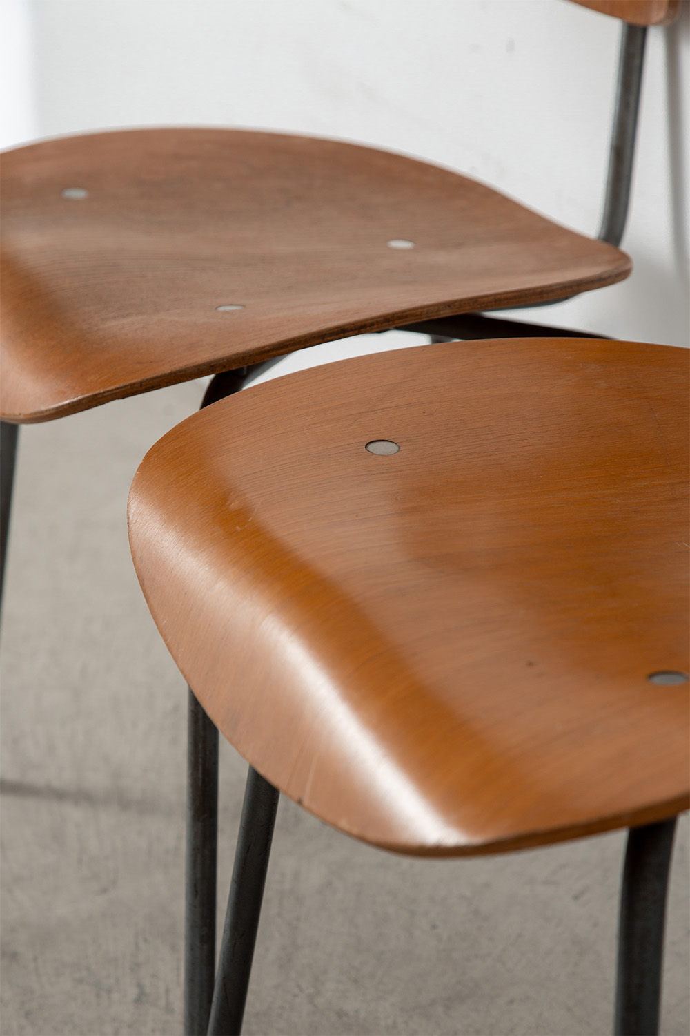 ‘SE 68’ Chair by Egon Eiermann for Wilde + Spieth in Wood and Steel