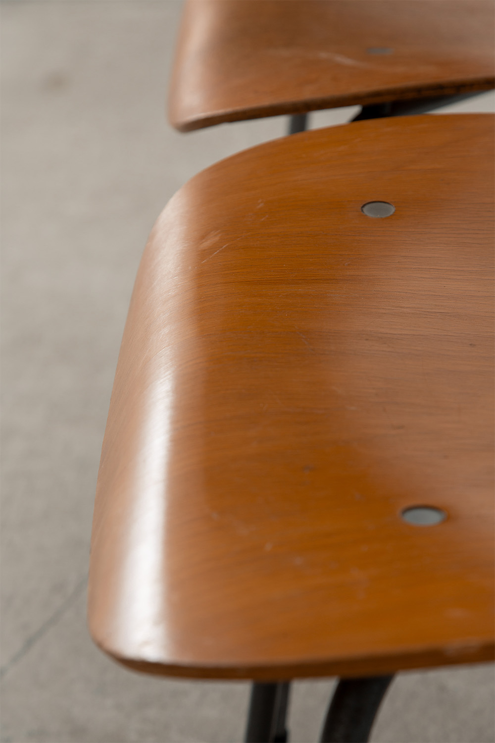 ‘SE 68’ Chair by Egon Eiermann for Wilde + Spieth in Wood and Steel