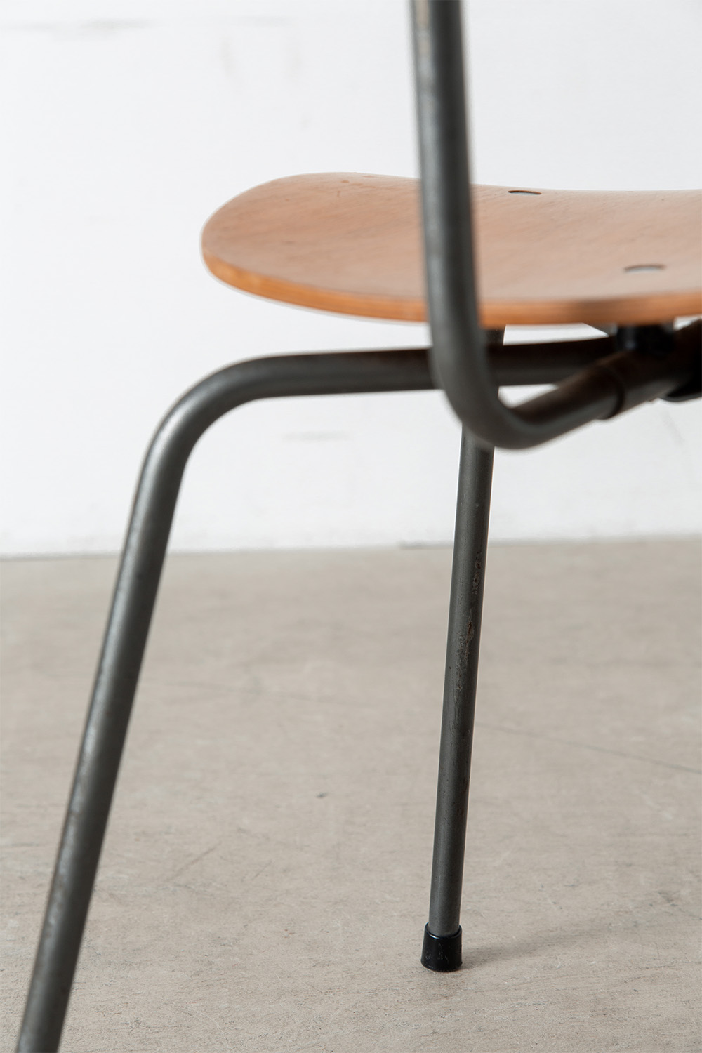 ‘SE 68’ Chair by Egon Eiermann for Wilde + Spieth in Wood and Steel