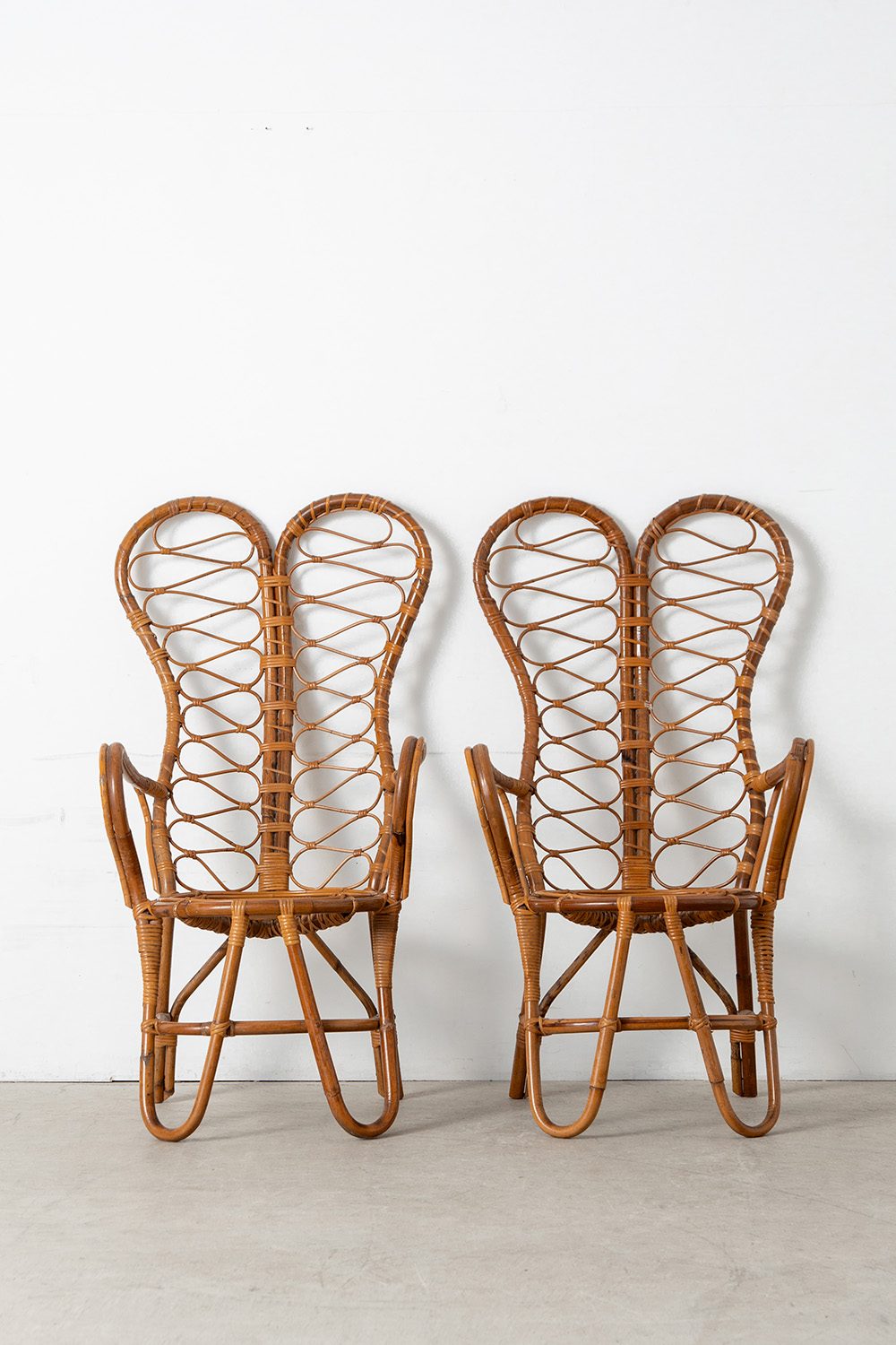 Dining Chair in Rattan