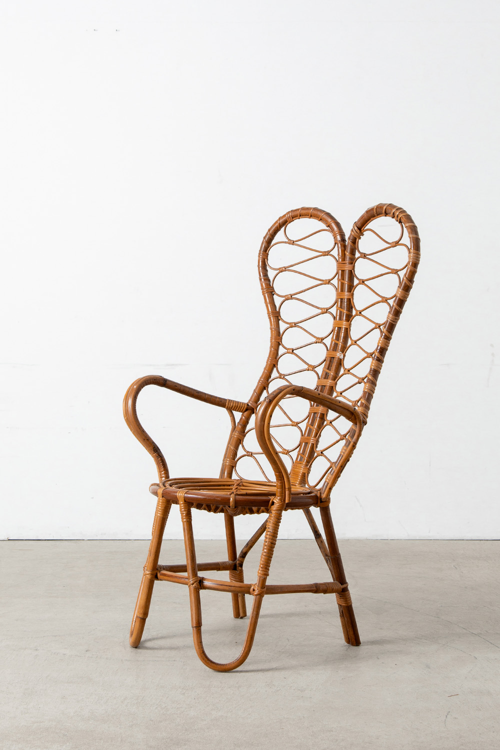 Dining Chair in Rattan