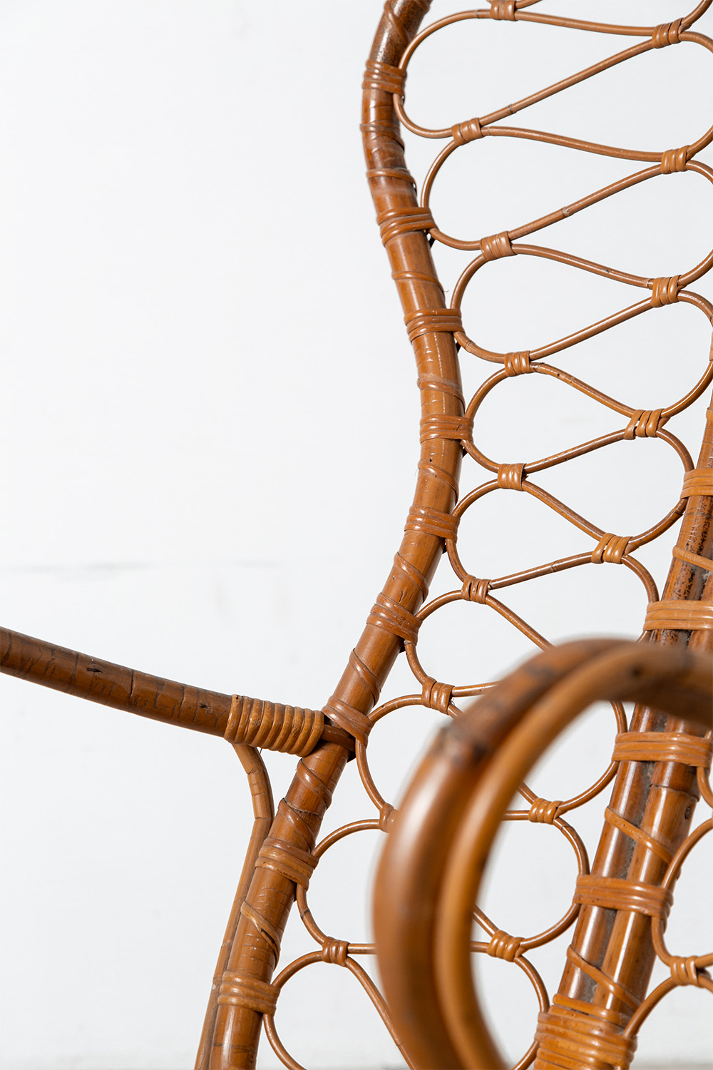 Dining Chair in Rattan