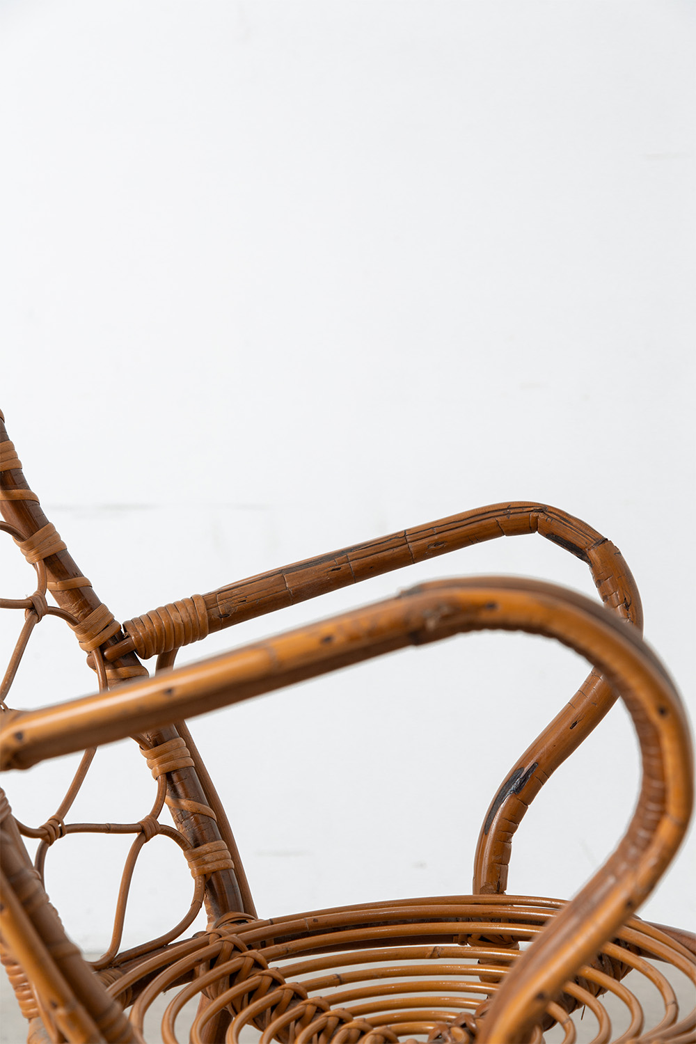Dining Chair in Rattan