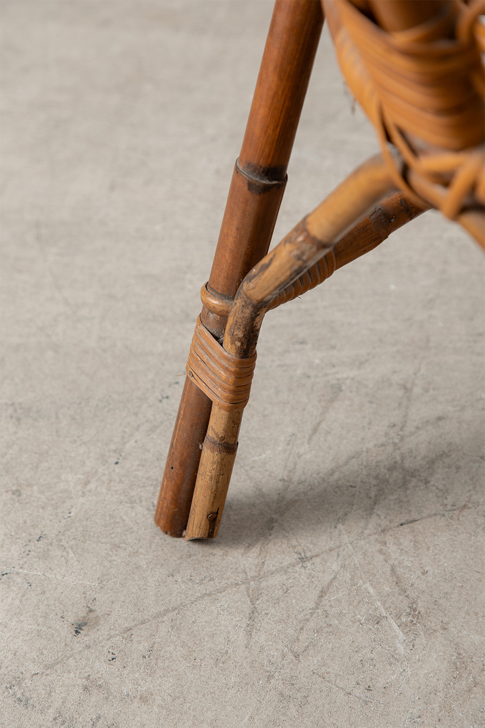 Dining Chair in Rattan