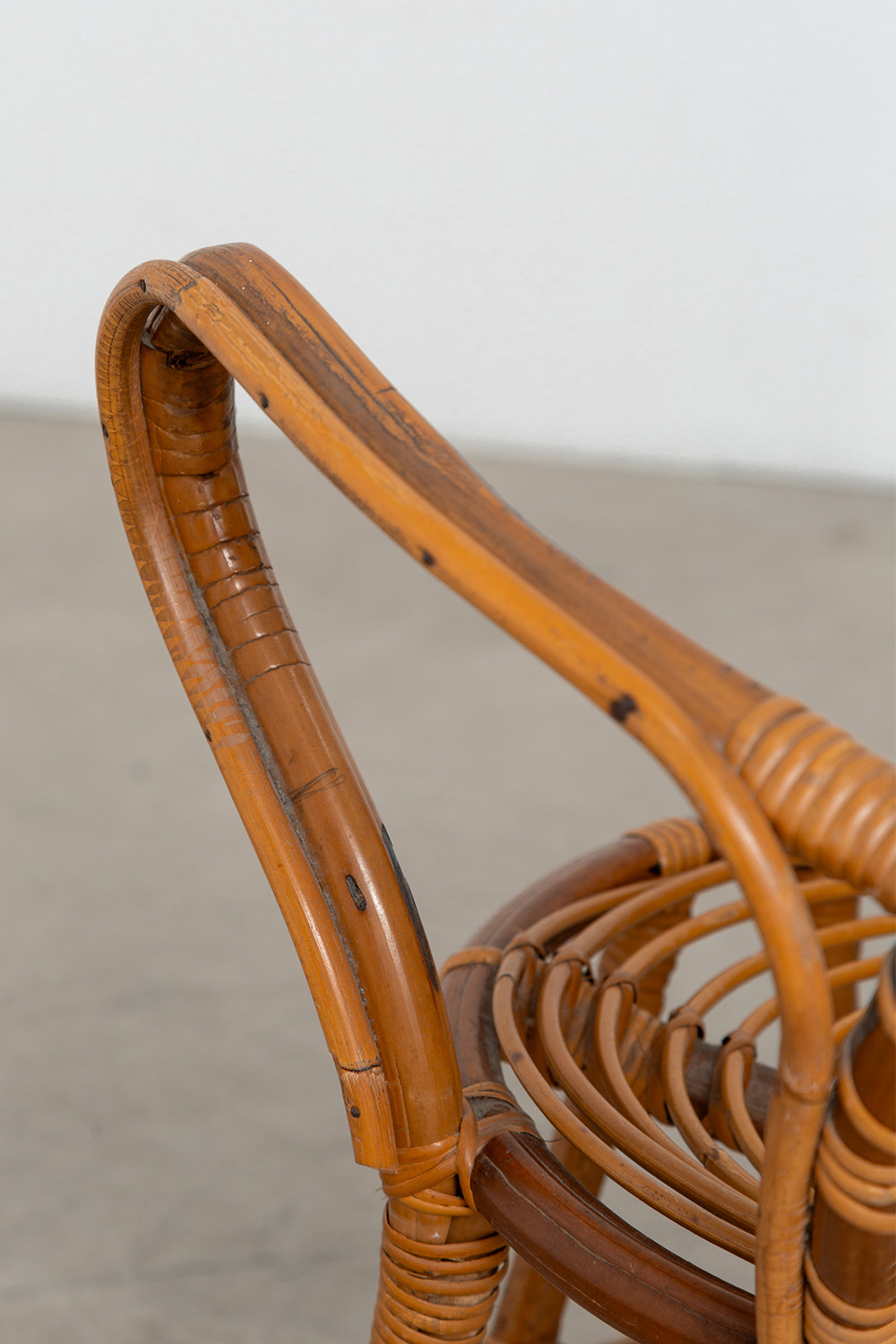 Dining Chair in Rattan