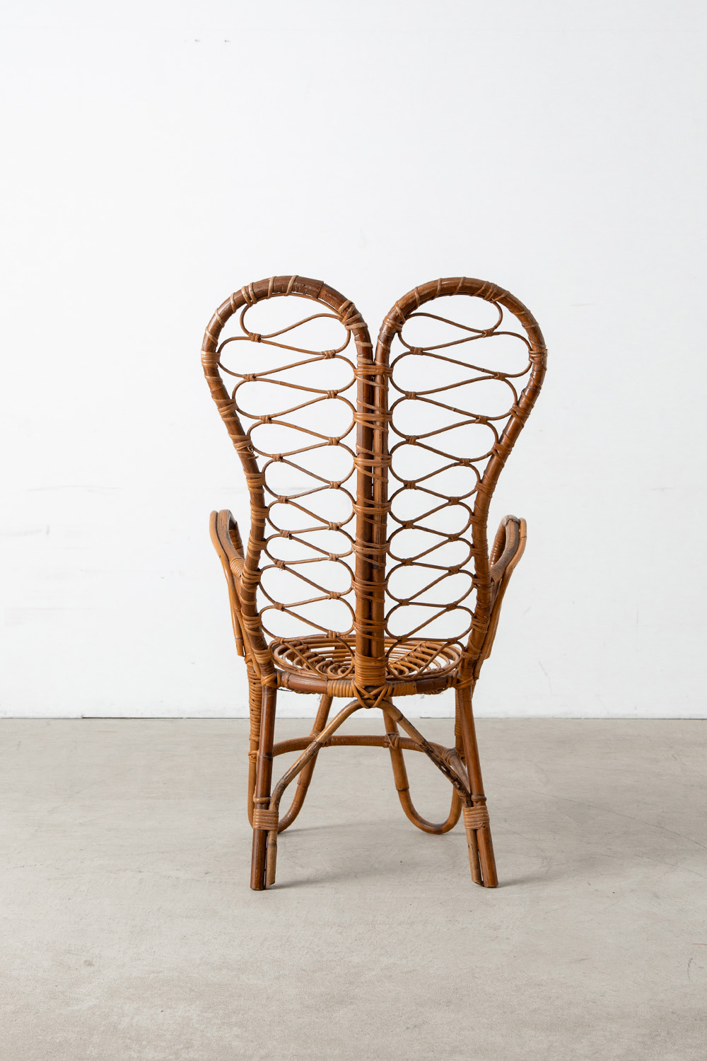 Dining Chair in Rattan
