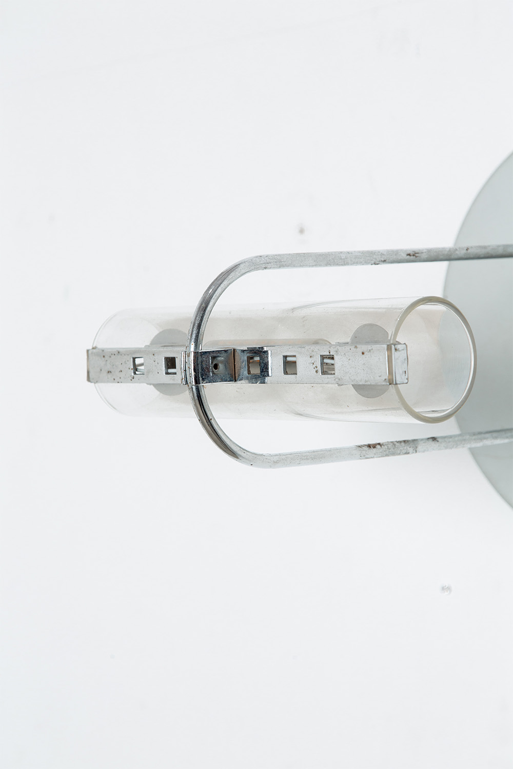 ‘Acheo’ Ceiling or Wall Lamp by Gianfranco Frattini for Artemide in Glass and Chrome