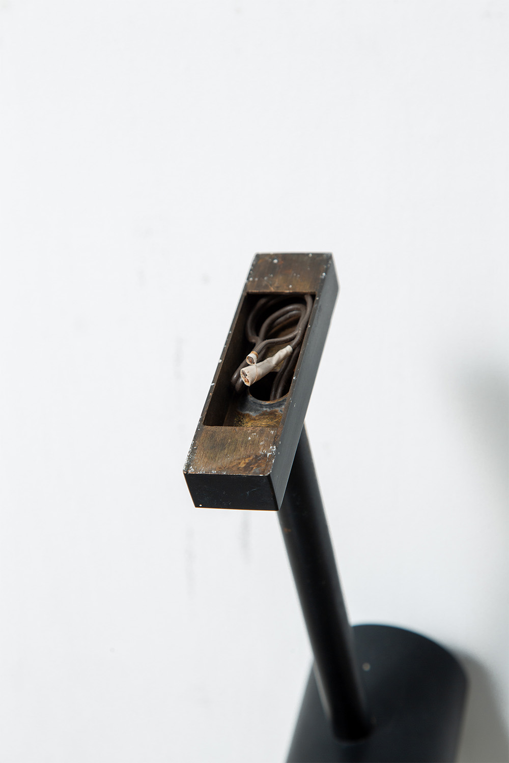 Wall Lamp by Flavio Poli in Glass and Steel