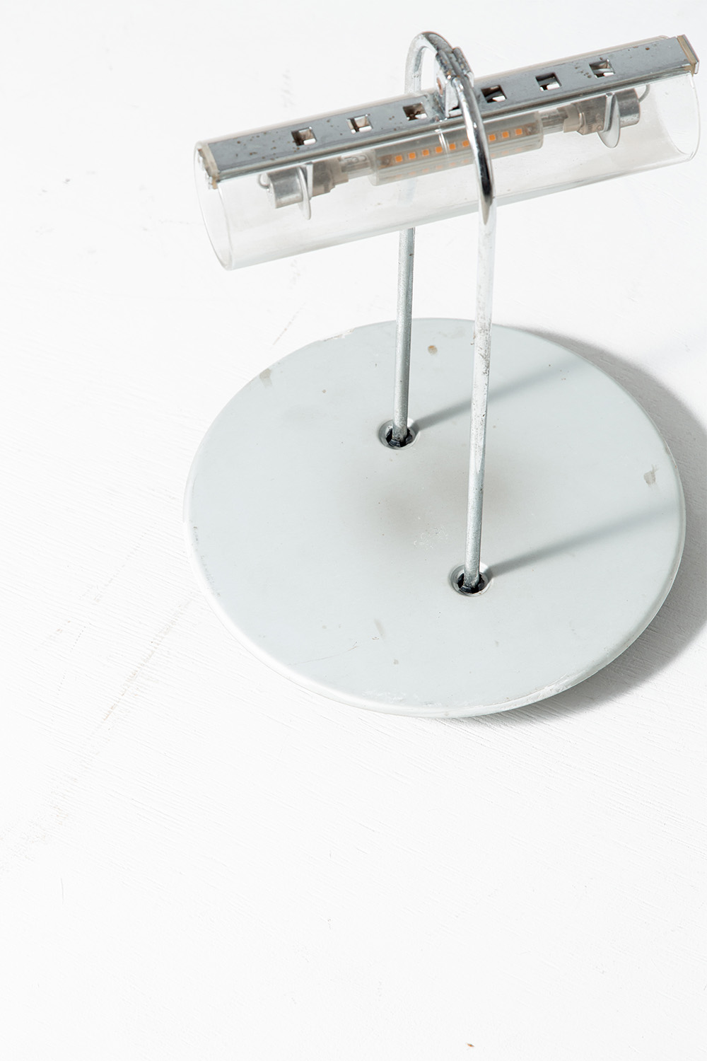 ‘Acheo’ Ceiling or Wall Lamp by Gianfranco Frattini for Artemide in Glass and Chrome
