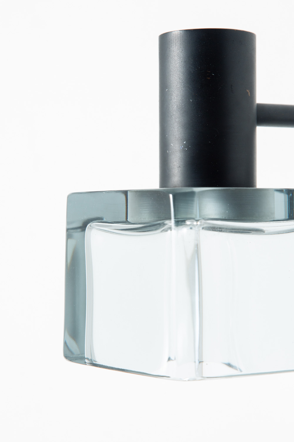 Wall Lamp by Flavio Poli in Glass and Steel