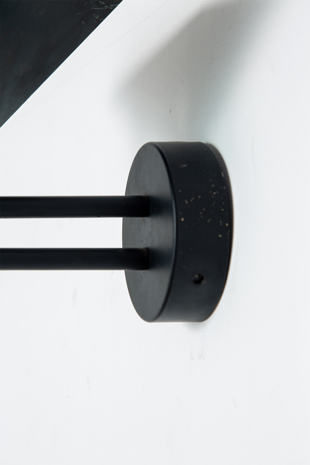 Wall Lamp in Glass and Steel