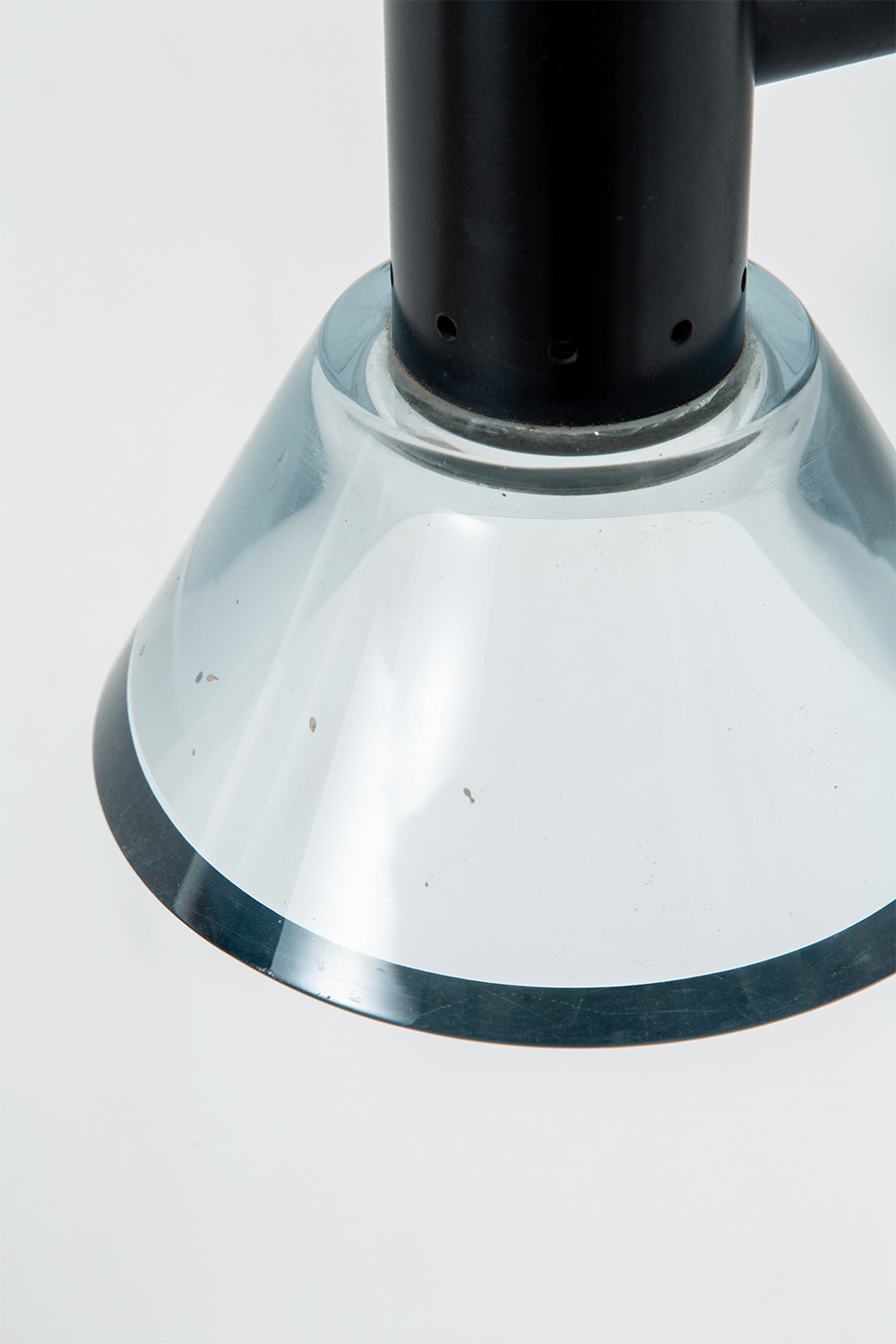 Wall Lamp by Flavio Poli in Glass and Steel
