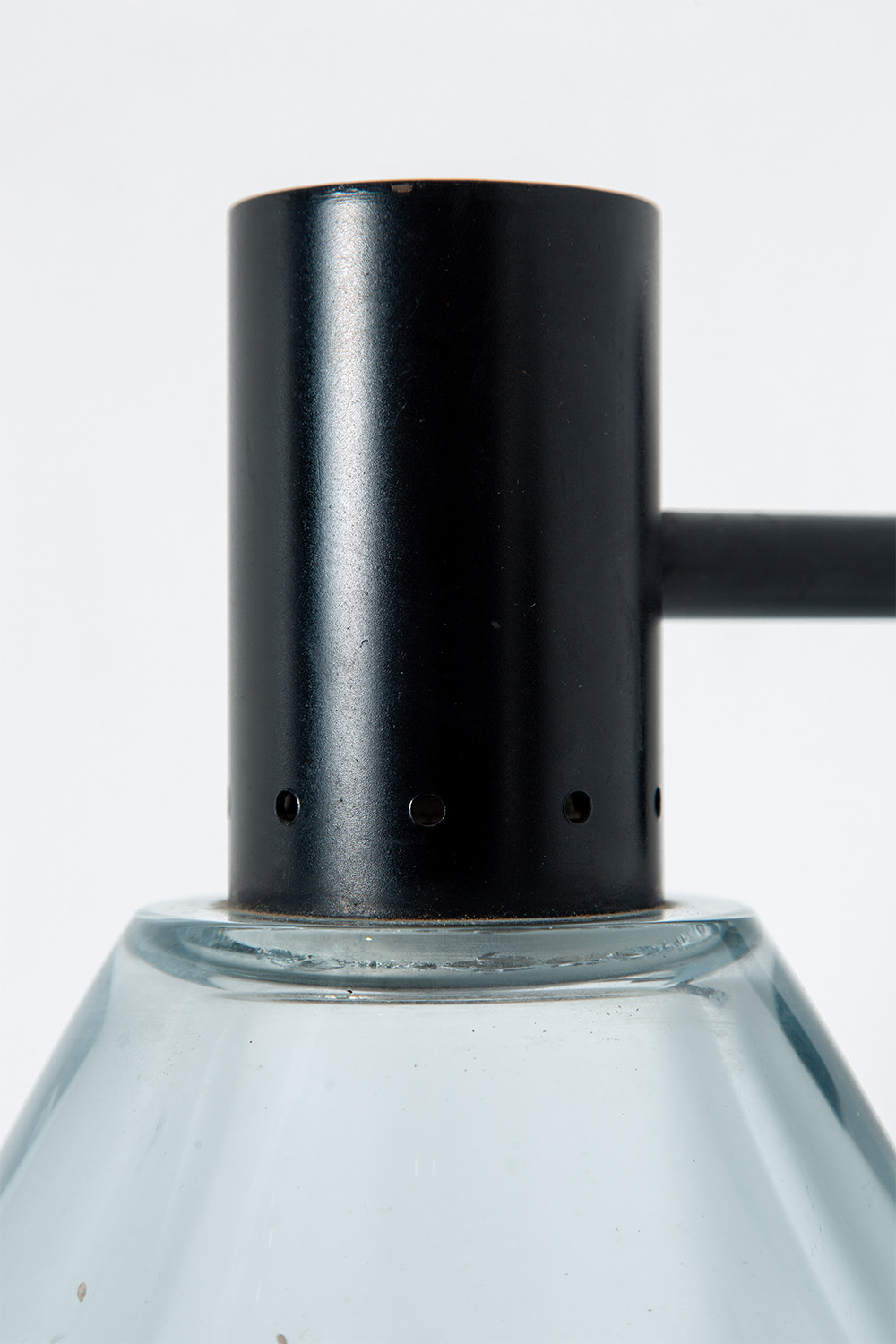 Wall Lamp by Flavio Poli in Glass and Steel