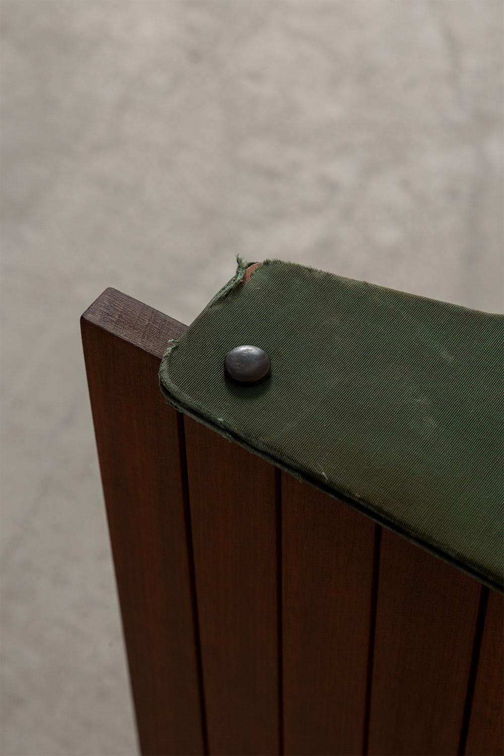 Vintage Wall Shelf in Wood and Steel
