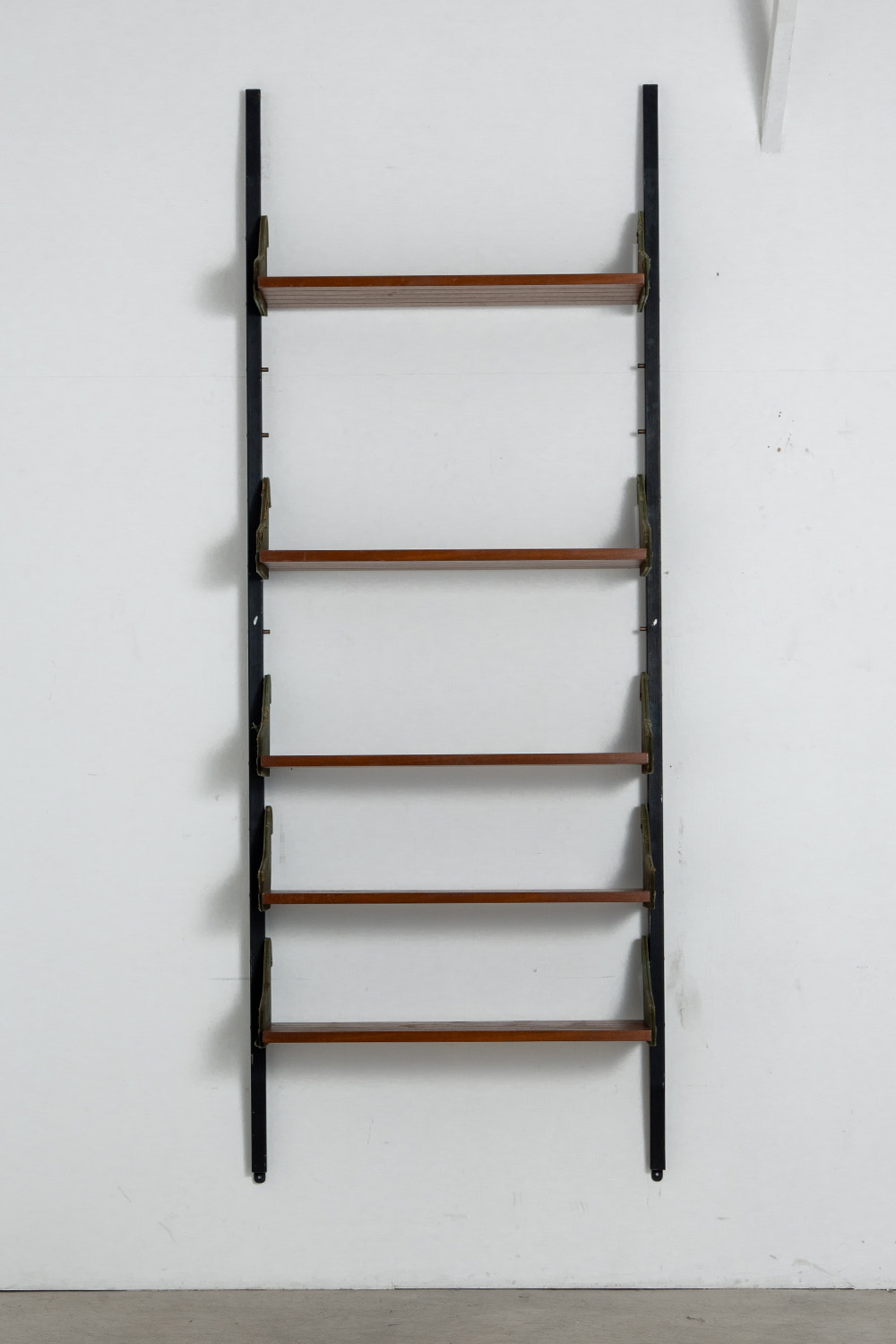 Vintage Wall Shelf in Wood and Steel