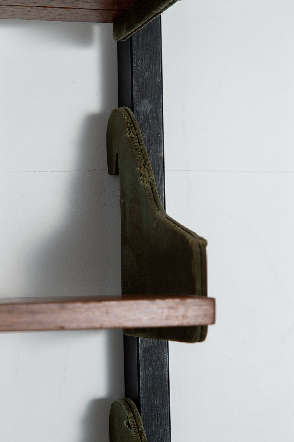 Vintage Wall Shelf in Wood and Steel