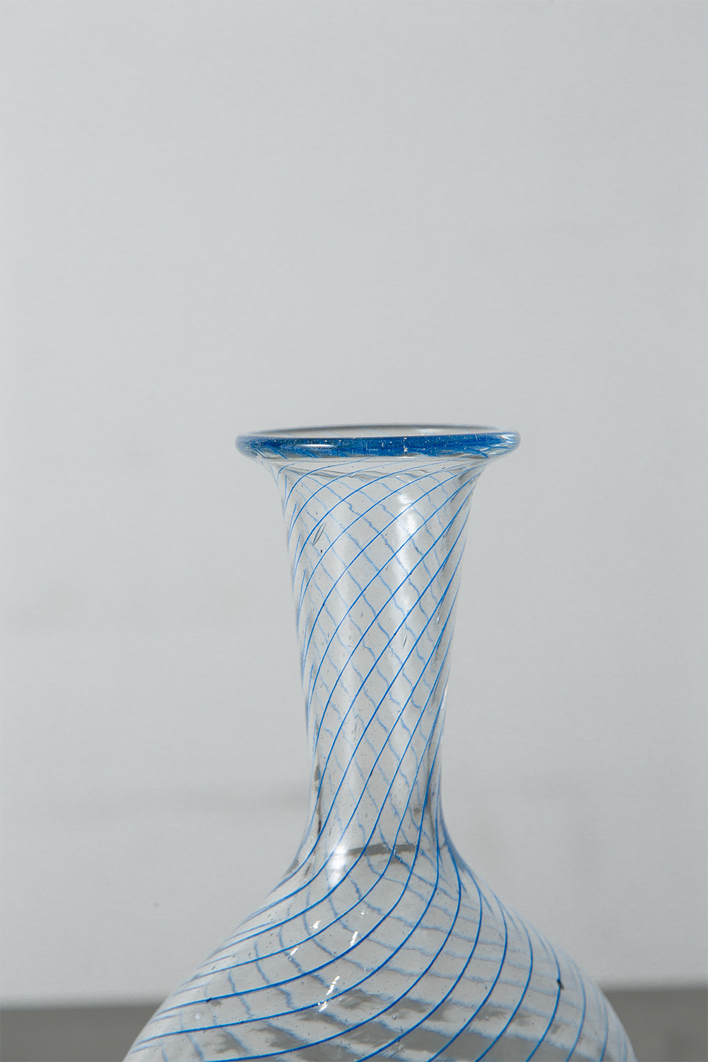 Flower Vase in Oblique Stripe