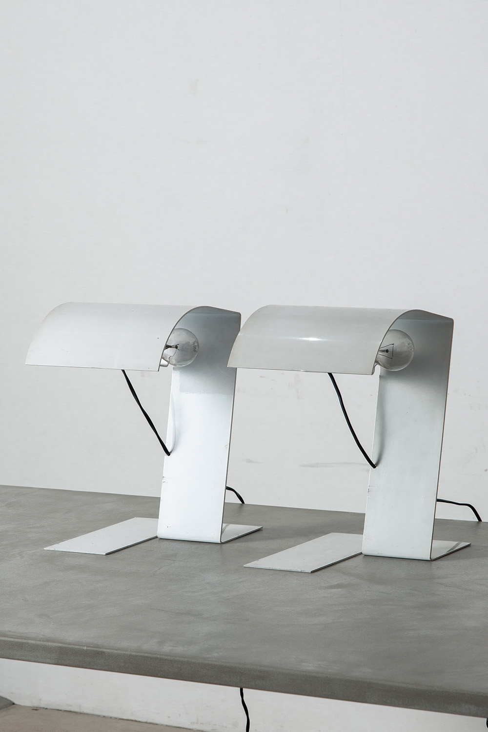 ‘Blitz’ Table Lamp by Francesco Trabucco for Stilnovo in Metal